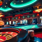 Experience the excitement of winning at thabet.com with lively casino tables and enthusiastic players.